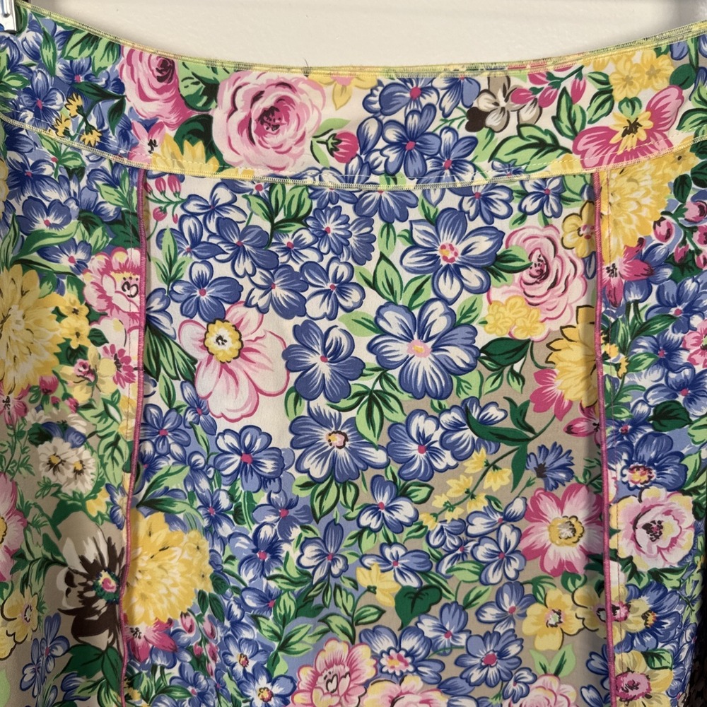 Vintage Sag Harbor Floral Tulip Skirt‎ Women's 16 NWT Below Knee S53242